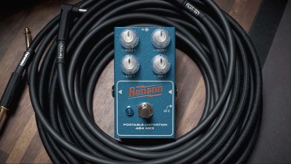 ギター BENSON AMPS PORTABLE DISTORTION 424 MKII Portable Distortion 424 MKII — BENSON AMPS
